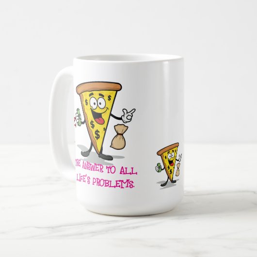 The answer to all of life's problems kaffeetasse (Vorderseite Links)