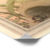 THE ANTHRAX FLY - Insektenbuch-Illustration Poster (Ecke)