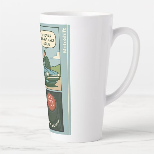 The Anti-Theft Device (Stick Shift) Milchtasse (Rechts)