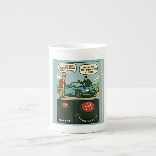 The Anti-Theft Device (Stick Shift) Porzellantasse (Vorderseite)