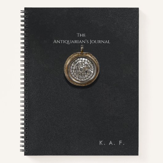 The Antiquarian’s Journal | Obsidian Notebook Notizblock (Vorderseite)