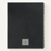 The Antiquarian’s Journal | Obsidian Notebook Notizblock (Rückseite)