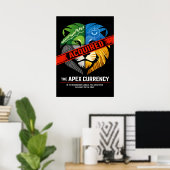 The Apex Currency Corporate Power Art Poster (Heimbüro)