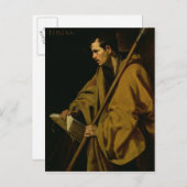 The Apostle St. Thomas, c.1619-20 Postkarte (Vorne/Hinten)