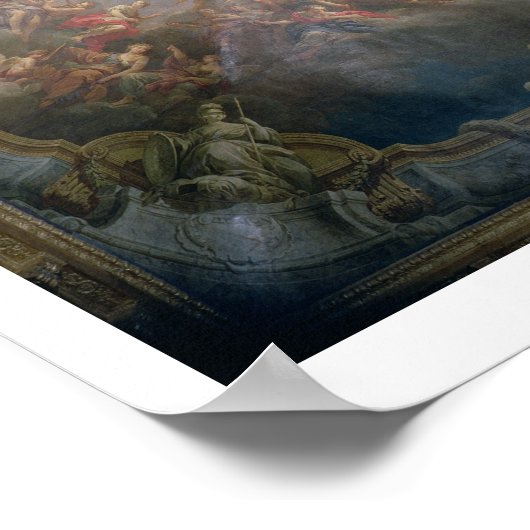 The Apotheosis of Hercules, from the ceiling of Th Poster (Ecke)