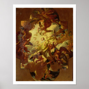 The Apotheosis of St. Stephen Poster