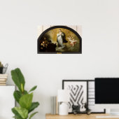 The Apparition of the Virgin, 1665 Poster (Heimbüro)