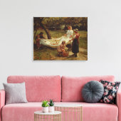 The Apple Gatherers, 1880 Leinwanddruck (Insitu (Wohnzimmer))