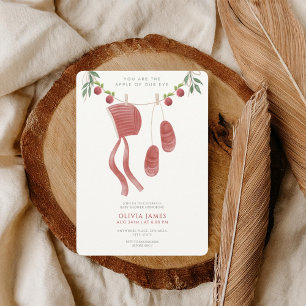The apple of our eye Babyparty Einladung