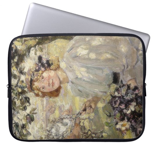 The Apple Tree (von Bessie MacNicol) Laptopschutzhülle (Vorderseite)