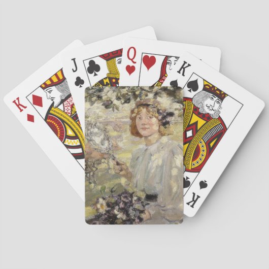 The Apple Tree (von Bessie MacNicol) Spielkarten (Rückseite)