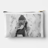 The Après Times Newspaper She Owns The Slopes Zubehörtasche (Rückseite)