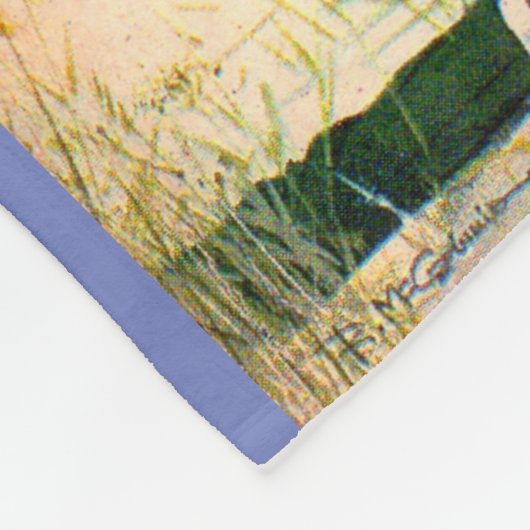 The April Robin Murders Fleecedecke (Ecke)