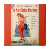 The April Robin Murders Fliese (Vorderseite)