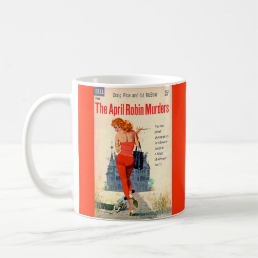 The April Robin Murders Kaffeetasse (Links)
