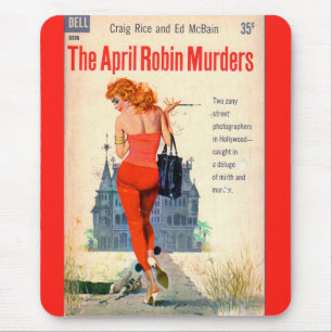 The April Robin Murders Mousepad
