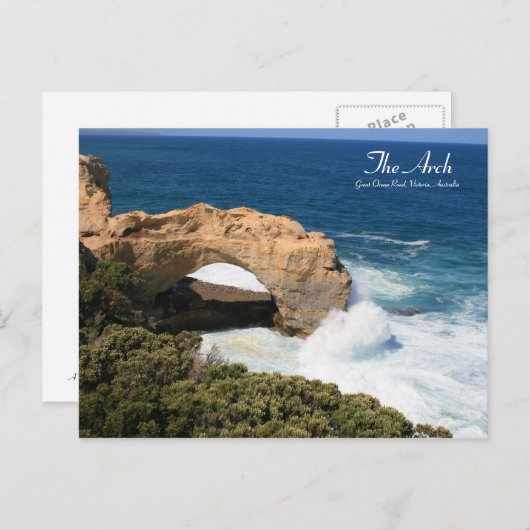 The Arch, Great Ocean Road, Australien - Postcard Postkarte (Vorne/Hinten)