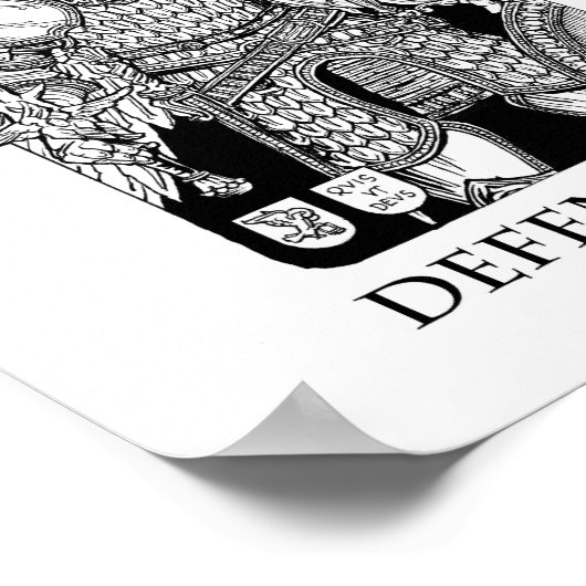 The Archangel Michael 8" x 10" Print Poster (Ecke)