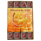 The Archer Baby Sagittarius - (22. November - 21.  Mittlere Geschenktüte (Vorderseite)