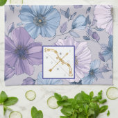 🏹 The Archer's Arrow: Sagittarius Spirit Geschirrtuch (Gefaltet)