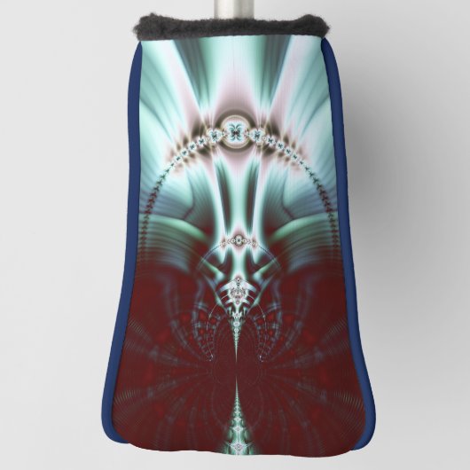 The Architect - Gold Head Cover Golf Headcover (Rotieren 90)