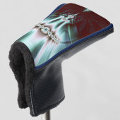 The Architect - Gold Head Cover Golf Headcover (3/4 Vorderseite)