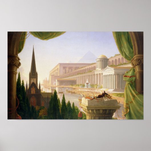 The Architect’s Dream (1840) — Thomas Cole Poster (Vorne)