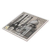 "The Architecture Series" Fliese (Seite)