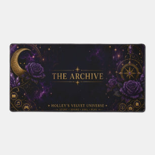 The Archive Gothic Celestial Gaming Schreibtischun Schreibtischunterlage