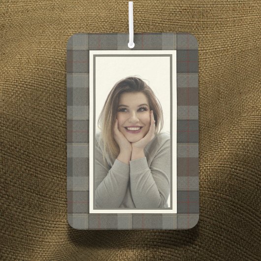 The Archivist’s Vault: Custom Tartan Photo Charm Autolufterfrischer