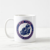 The Armchair Quarterback - New York Football Fans Kaffeetasse (Links)