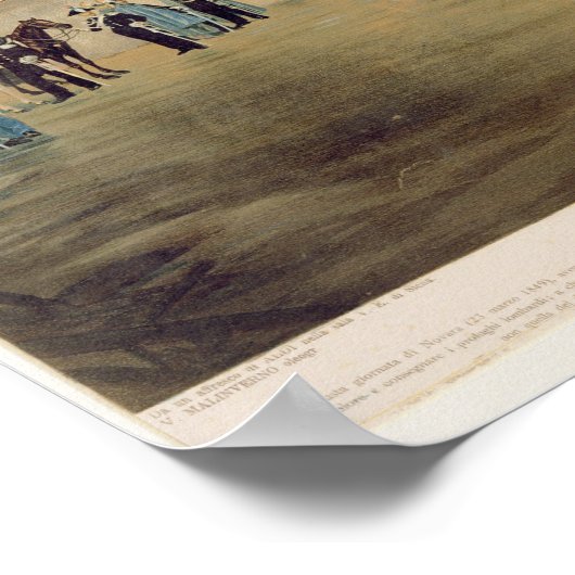 The Armistice of Vignale Poster (Ecke)