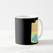 The Arnold Palmer Tail Sticker  Kaffeetasse (VorderseiteRechts)