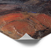 The Arrival in London Poster (Ecke)