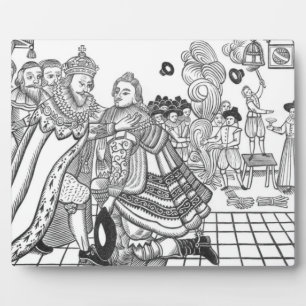 The Arrival of His Majesty Charles (1600-49) Princ Fotoplatte