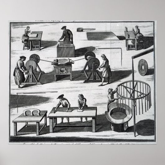 The Art and Mystery of Making Wax and Tallow Poster (Vorne)