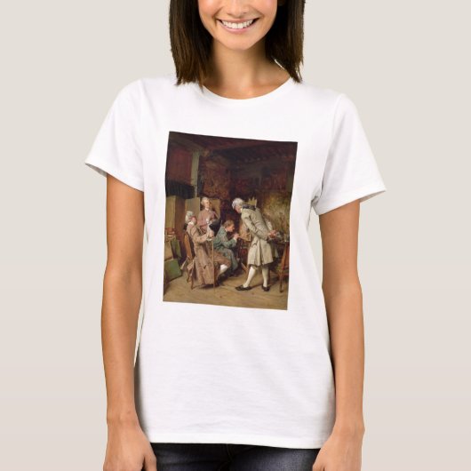 The Art Lovers, oder The Painter, 1860 (Panel) T-Shirt (Vorderseite)
