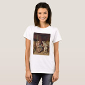 The Art Lovers, oder The Painter, 1860 (Panel) T-Shirt (Vorne ganz)
