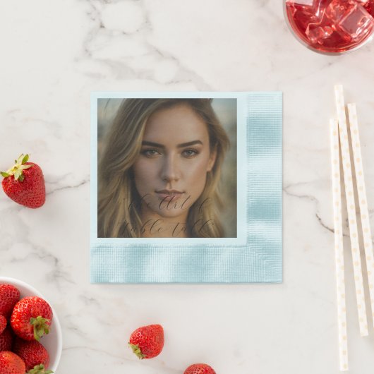 "The Art of Table Talk" Papier Napkin Serviette (Beispiel)