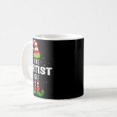 The Artist Elf Christmas Pjs Matching Pajama Kaffeetasse (Vorderseite Links)