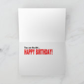 The Artist Karte (Innenseite)