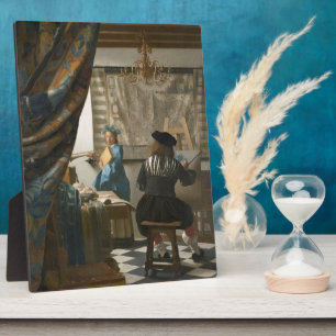 The Artist’s Studio, C.1665-66 (Öl gegen Kanvas) Fotoplatte