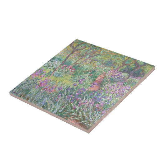 "THE ARTIST'S GARDEN" MONET FEINEN KUNSTTIL KERAMI FLIESE (Seite)