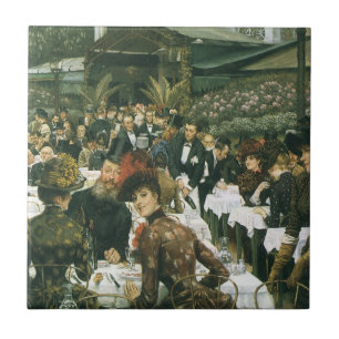 The Artist's Ladys by James Tissot, Vintag Art Fliese