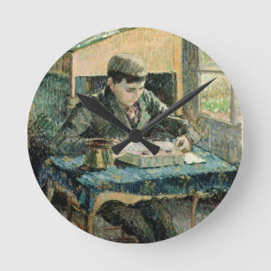 The Artist's Son, 1893 (oil on canvas) Runde Wanduhr