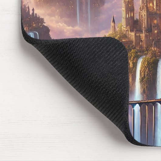 The Ascended Realms – A Kingdom in the Skies Mousepad (Ecke)