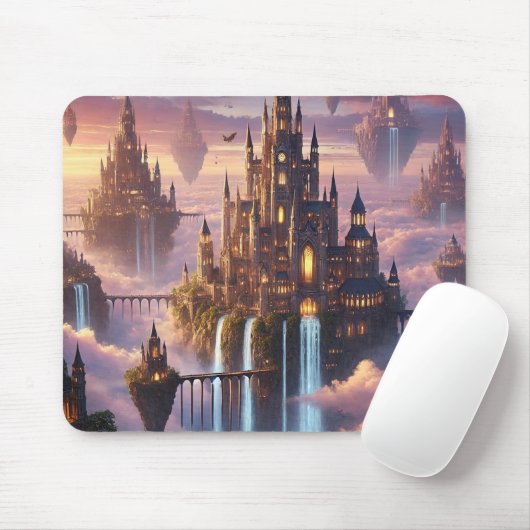 The Ascended Realms – A Kingdom in the Skies Mousepad (Mit Mouse)
