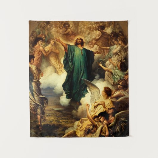 The Ascension, 1879 von Gustave Dore Wandteppich (Vorderseite)