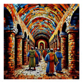 The Assassins await Caesar Poster (Vorderseite)