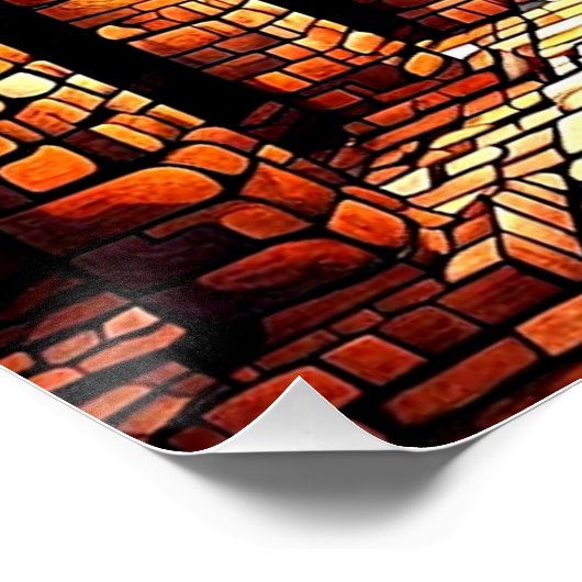 The Assassins await Caesar Poster (Ecke)